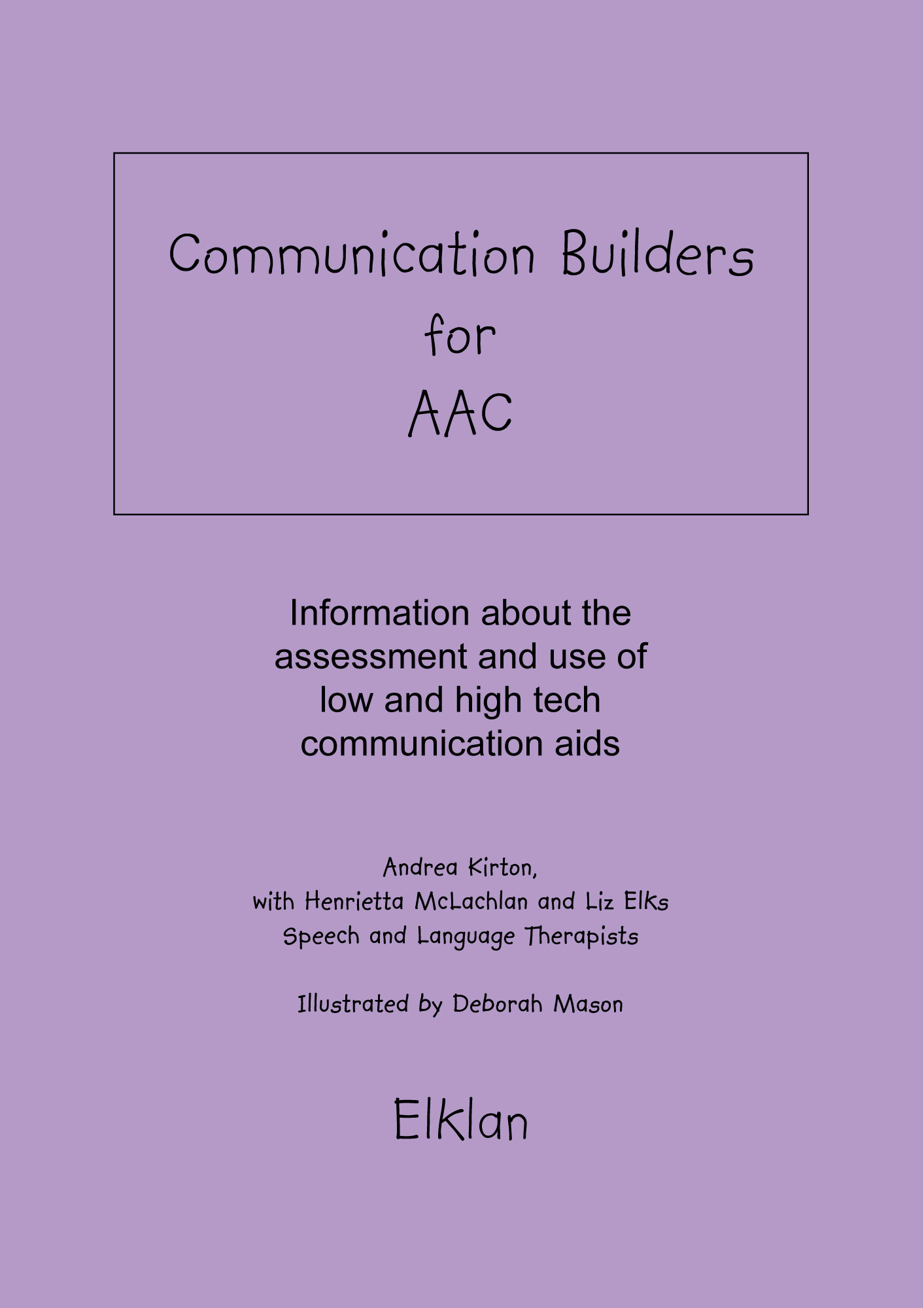 Communication Builders for AAC paperback - previous (2013) version