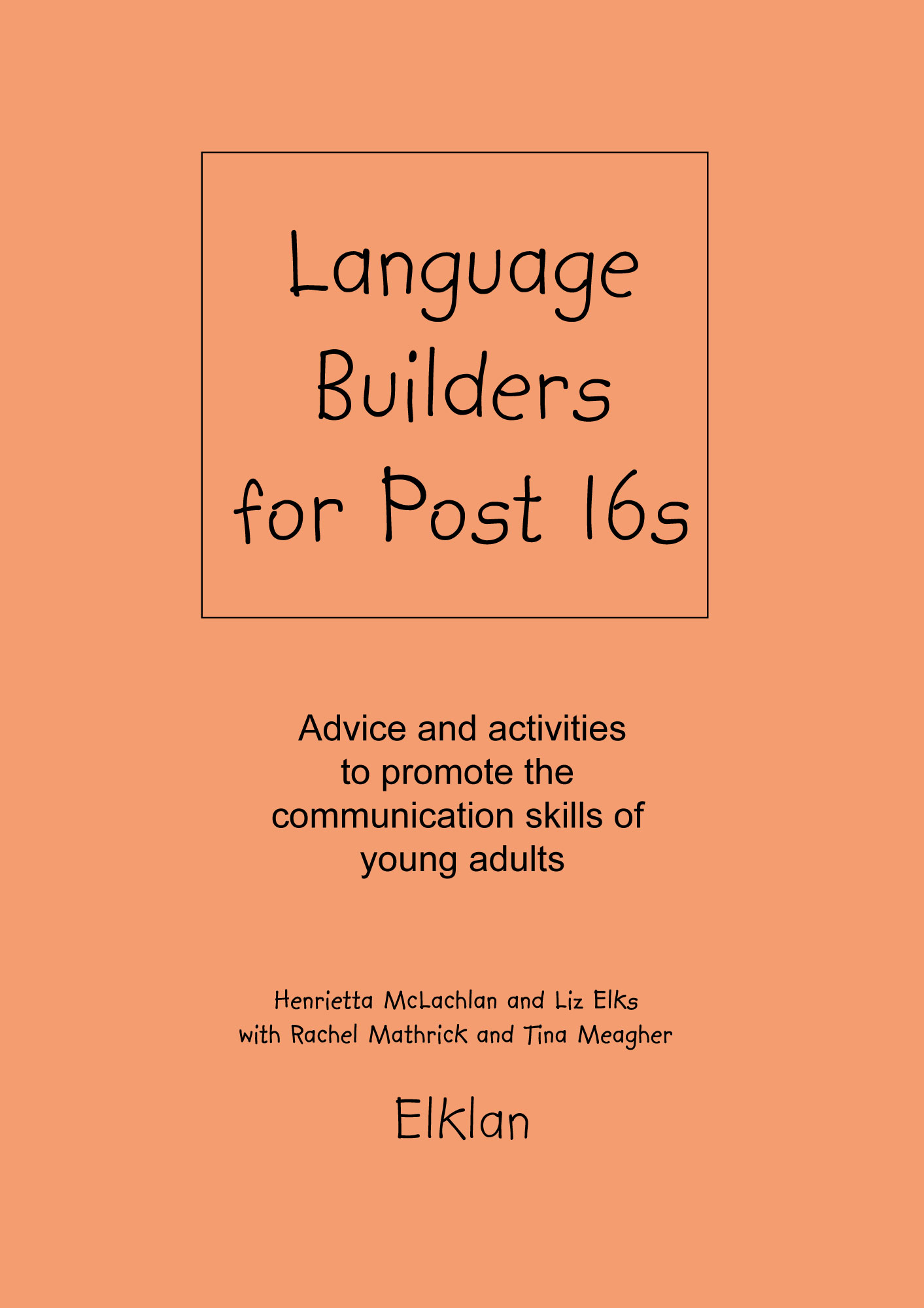 Language Builders for Post 16s paperback - previous (2010) version