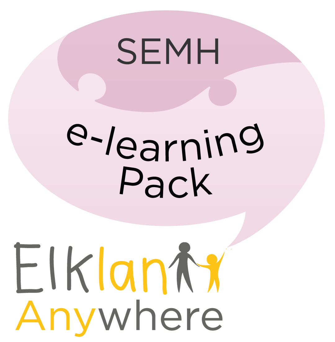 Elklan e-Learning Pack for SEMH courses commencing 1st August 2025 to 31st July 2026